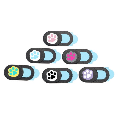 6 PCS Camera Privacy Cover Tablet Computer Protective Monitor Accessories - Afbeelding 4 van 12