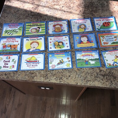 Very Beginning Reading 15 PB Books  LITTLE LEVELED READERS - Level C
