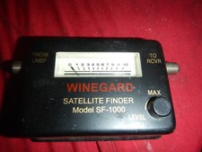 Winegard Satellite Finder Meter Model SF1000 Adjustable Level     T 7