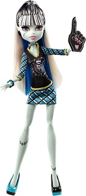 Monster High 2012 (G1) BDF08 US Frankie Stein Monster-Fan OVP neu reduziert