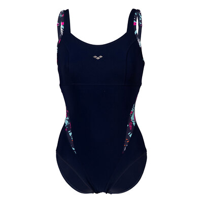 Arena Damen Badeanzug Schwimmanzug Bodylift Swimsuit Francy Strap Back C Cup