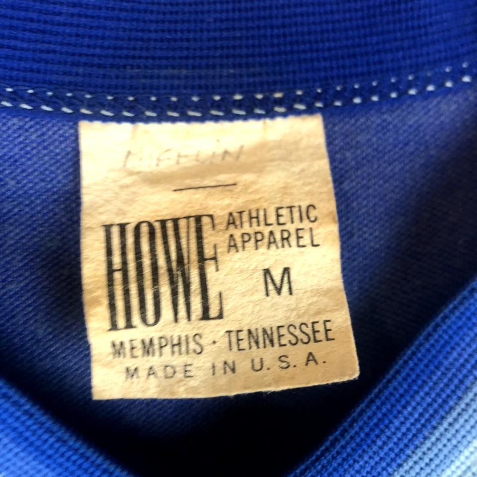 Men’s Vintage 70s Retro Howe Athletic Baseball Jersey T Shirt Texas Scrubs Sz M - Image 3 of 4