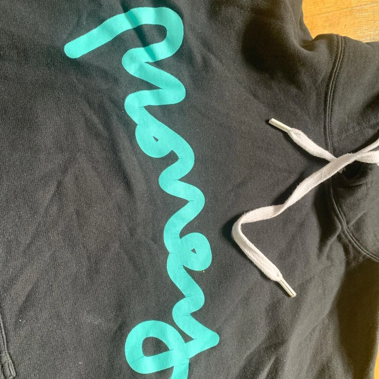 VETEMENTS Money clothing hoody small black