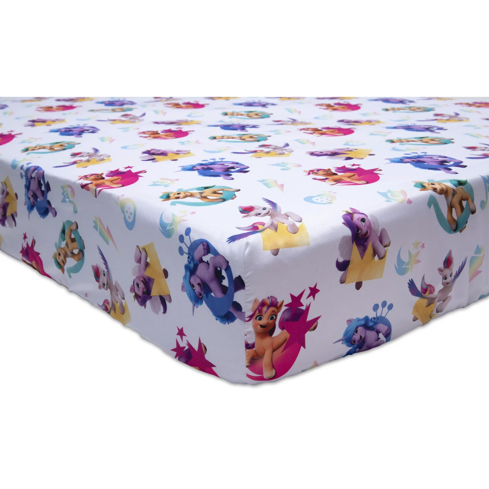 My Little Pony 4-Piece Toddler Bedding Set - Ponies Unite Girls Boys Kids New