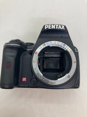 ESC+++】Pentax K-x 12.4MP DSLR 18-55mm Lens Kit black From JAPAN