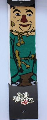 Bioworld Socks - Mens Crew - The Wizard Of Oz - Scarecrow - Size 10-13