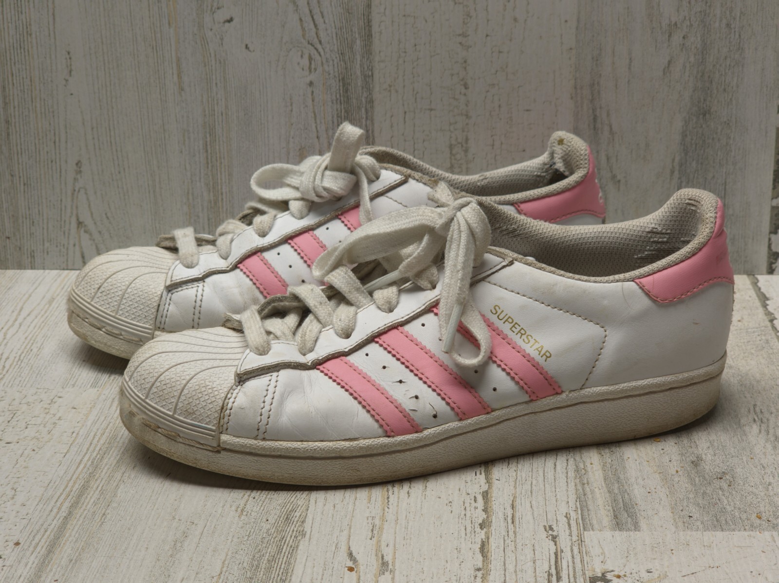 SAOLA Sneakers casual Adidas Superstar S81019 bianche da uomo taglia 51⁄2