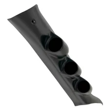 GlowShift Black Triple Gauge 52mm Pillar Pod for 14-19 Chevy Silverado Duramax