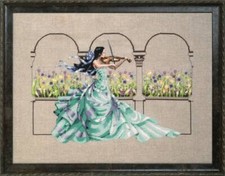 SALE Complete Xstitch Materials MD165 GARDEN PRELUDE by Mirabilia