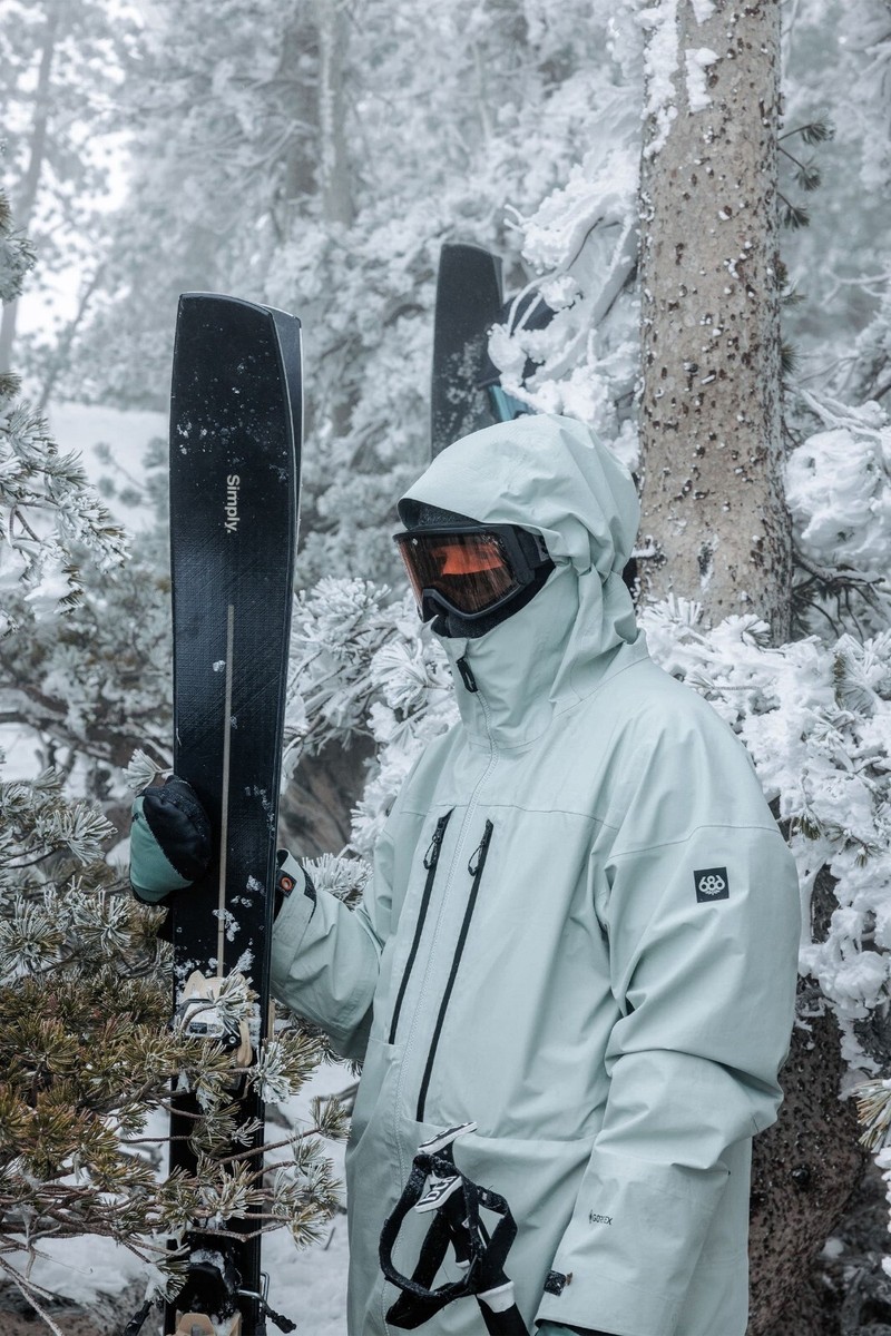 686 ATV 3L Goretex Jacket | Large | Dusty Sage | Phone Heater