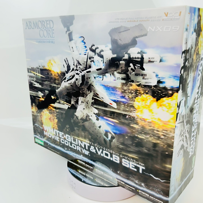 KOTOBUKIYA Armored Core White Glint & V.O.B Set Movie Color 1/72