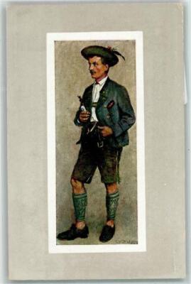 39148315 - Alpiner Kunstverlag Eugen Richter sign. G. Waltenberger Trachten