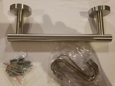 5 PCS Bathroom Hardware Towel Bar with 4 Hanging Hooks