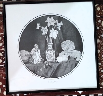 絵画 K.schottler キャサリーナスコットラー 額つき Rare Francis Scott Charcoal Print. “The Storyteller”. Signed | eBay