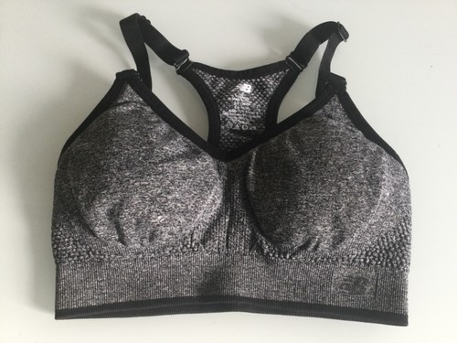 NB Womens Grey Sports Bra Size S - Picture 3 of 3