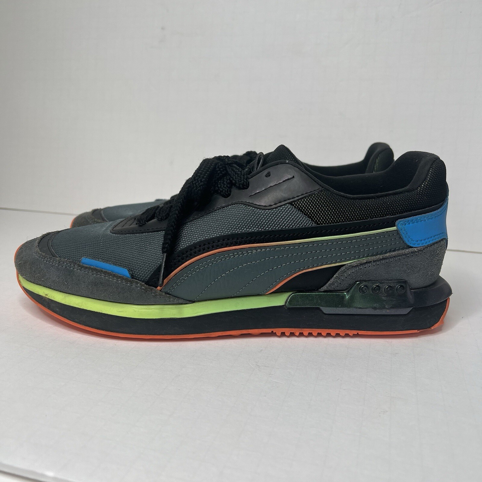 Puma City Rider Reflective Athletic Gray Sneakers Sho… - Gem