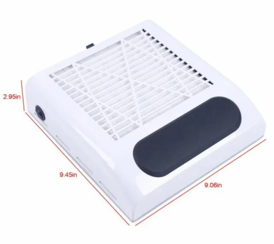 Uñas 💅🏼Ventilador de succión de polvo Máquina de manicura Colector Aspiradora Herramienta Bonito Foto 2 de 4