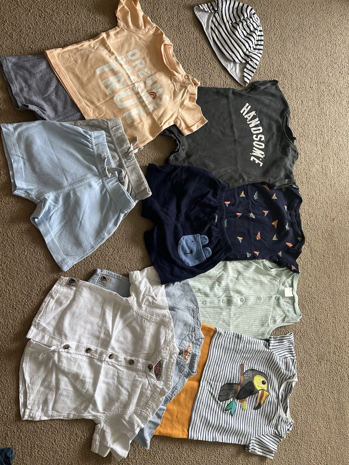 Bundle baby boys summer clothes age 3-6 months Gap Next h&m VGC