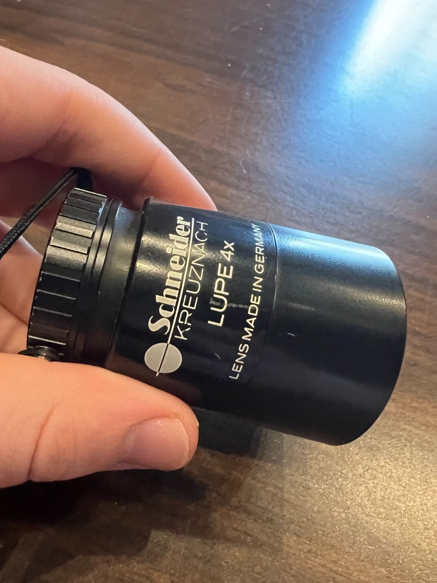 Schneider LUPE 4X | 4x Loupe Lupe Kreuznach KREUZNACH Magnifier MC