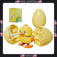 Wind-Up Surprise Egg Toy - 2026 Easter Boom Eggs, Hatch Walking Animal Fun