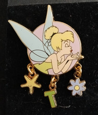 JDS Tinker Bell Initial Dangle Pin~2005~Pin #...