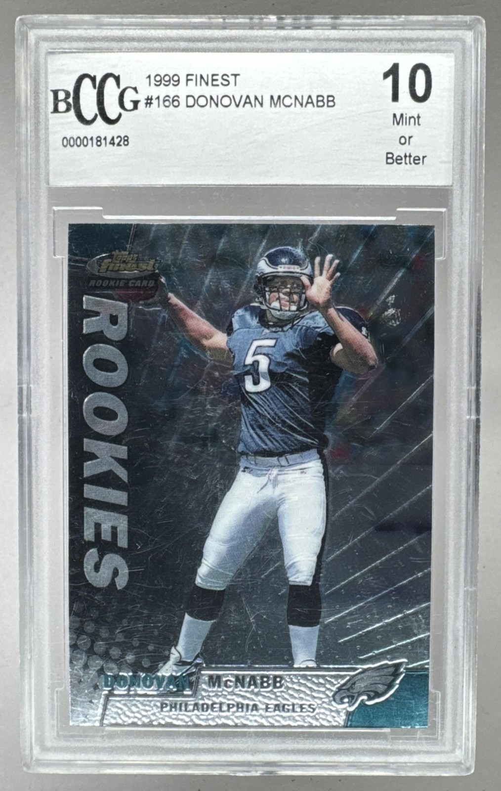 Donovan McNabb Finest #166 Base