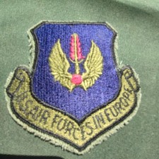 Air Force Abzeichen Patch neuwertiger Zustand f&uuml;r die Woodland Combat Uniform