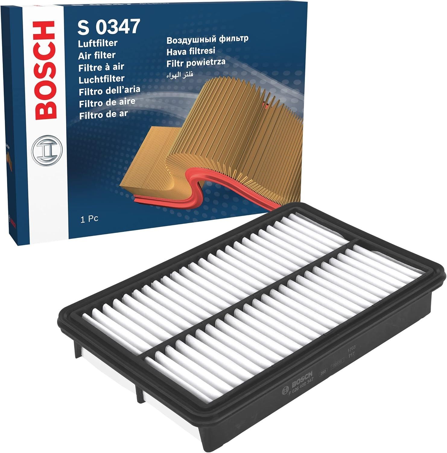 Air Filter fits MAZDA 3 2.0 13 to 19 Bosch PE071313DA PEAR133A0 PE07133A0A New - Image 6