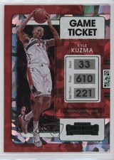 2021-22 Panini Contenders Game Ticket Green Ice Kyle Kuzma #81 0y59