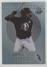 2021 Bowman Platinum Platinum Etchings Yoelqui Cespedes #PET-1 0g27