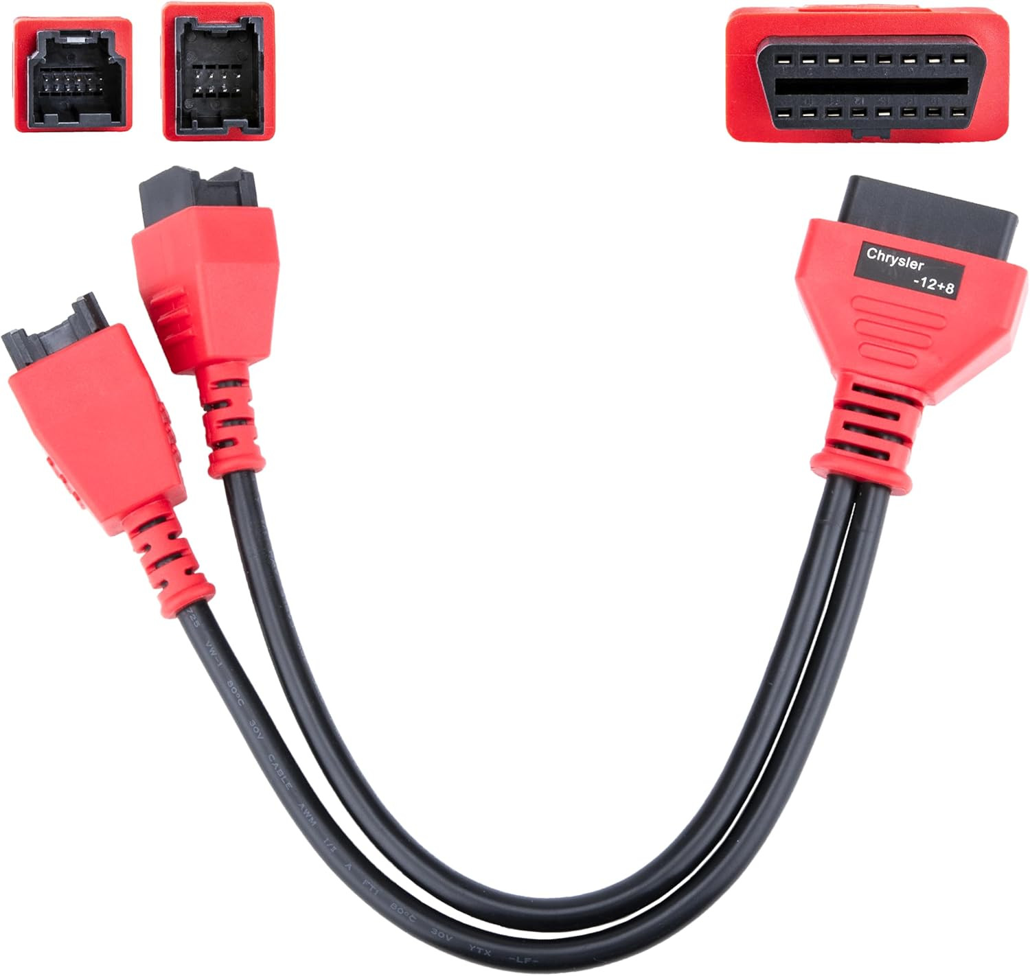 Security Gateway Bypass Cable 12+8 Pin OBD2 Adapter for Chrysler Dodge