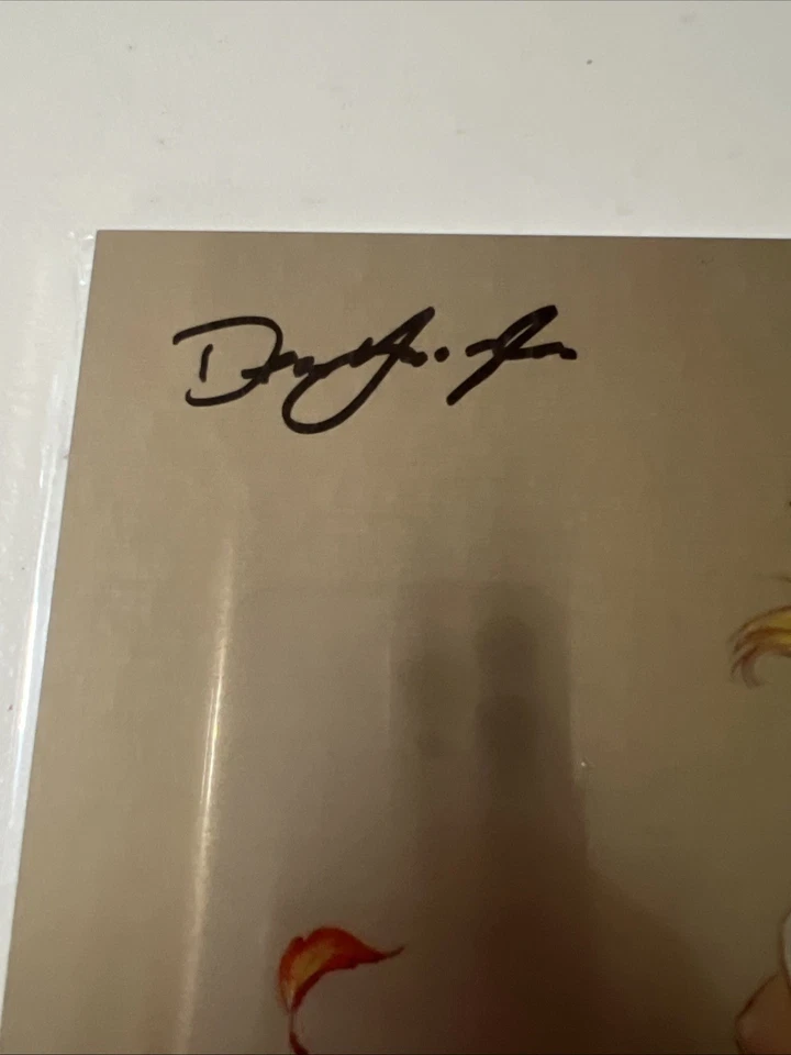 Mandy - A Tribute to Dean Yeagle Mandy SIGNED METAL White Dress -COA - Ltd 10 - Image 2 of 4