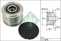 INA Generatorfreilauf FüR Mercedes C-KLASSE (W205,A205,C205,S205)