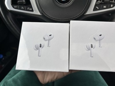 Apple AirPods Pro 2nd Generation with MagSafe Wireless Charging Case - White