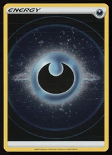 Pokemon Darkness Energy (2022 Unnumbered) SWSH09 Brilliant Stars Reverse Holo NM