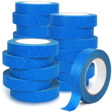 Blue Painters Tape 20 Rolls 1 Inch X 55 Yards Multi-Surface Masking Tape