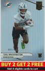 2025 Panini Tahj Washington Base (Raw)