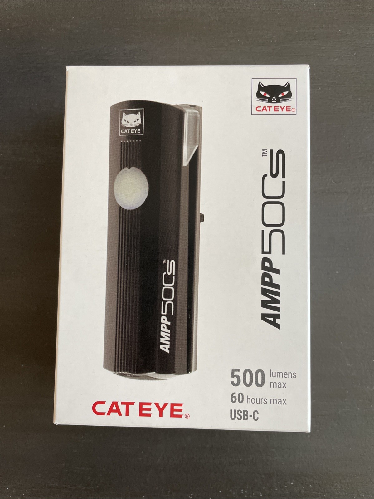 CatEye AMPP500S Headlight 500 Lumens Max NIB
