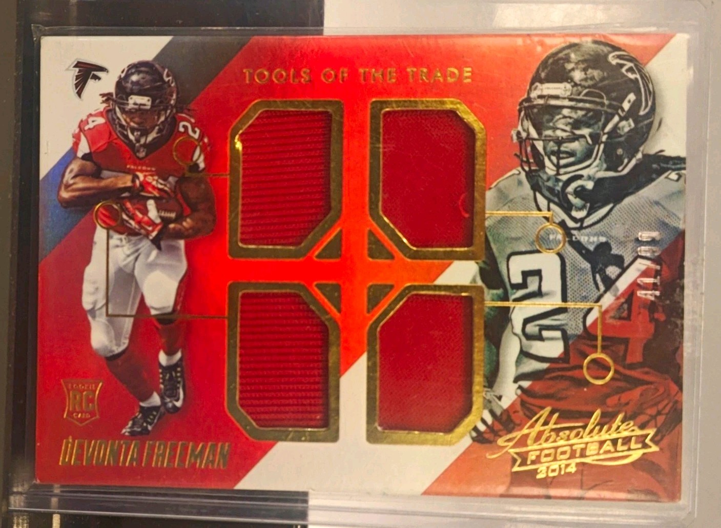 Panini 2014 Absolute Devonta Freeman Tools of the Trade 41/99 #Q-DF Falcons