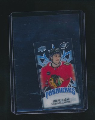 FRANK NAZAR 2024-25 UPPER DECK ICE PREMIERES MINI RC #MP-FN