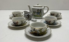 Marx Toys Disney Tea Set Mickey Mouse Donald Duck Pluto Daisy Child Set