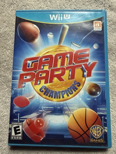 Game Party Champions Nintendo Wii U Tested Working Game & Case WB Games