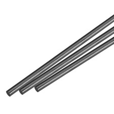 3 Pcs Carbon Fiber Rod 6mm x 450mm for RC Plane DIY Quadcopter Arm
