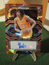 YVES PONS Rc. CARD AUTO 2021  PANINI-PRIZM DRAFT PICKS #CP-YPO RED CRACKED ICE