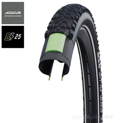 SCHWALBE SMART SAM PLUS 26'' REIFEN 2.10'' 50㎞/h E-BIKE 54-559 REFLEX MOUNTAINBIKE