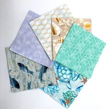 Turtle Bay Fabric Charm Pack for Quilting