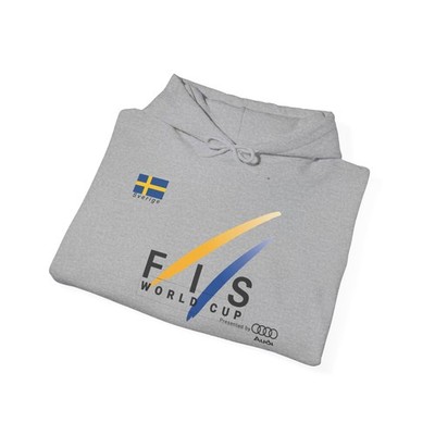 FIS World Cup Ski Unisex Heavy Blend Hooded Sweatshirt Sweden Hoodie
