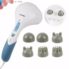 Handheld Full Body Electric Massager Deep Tissue Percussion Wand Back Neck