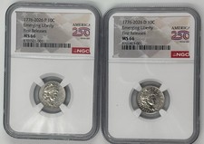 1776 2026 P D EMERGING LIBERTY  10C NGC MS66 250th ANNIVERSARY🔥FIRST RELEASES🔥