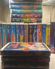 Disney Black Diamond Collection COMPLETE SET- LOT OF 20 VHS Clamshell